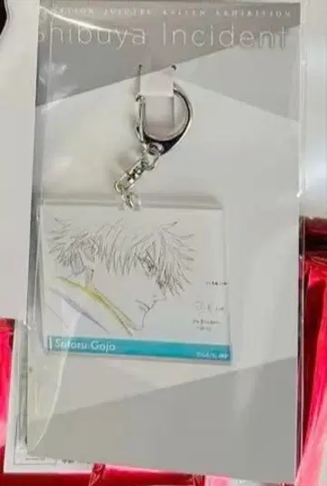 주술회전 애니메이션 주술회전전 아크릴 키링 시부야 사변 고죠 사토루