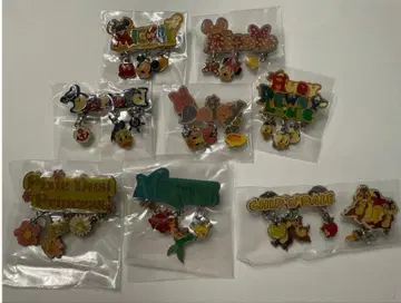 디즈니 핀 배지 9개 세트 아리엘 인어공주 도날드