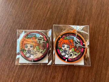 타카츠키 야요이 후타마스 러버 키링 캔뱃지