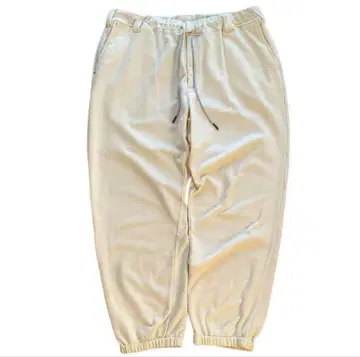 Tightbooth 스웨트 팬츠 TBPR 크림색