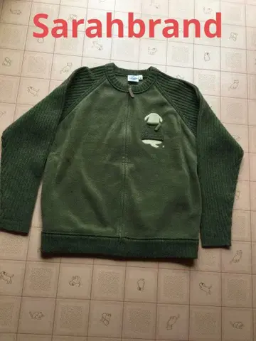 Sarahbrand 사라브랜드 니트 자켓 등 자수입