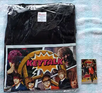 KEYTALK 로모바 사인 포함 T셔츠 스티커 혜택