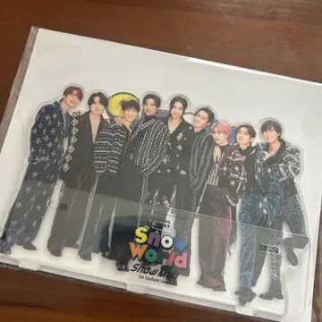 Snow Man Snow Word 아크릴 스탠드 전원