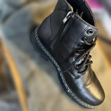 블랙 하이컷 부츠