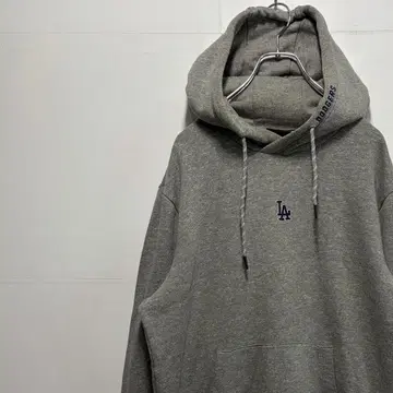 MLB LA 다저스 후드티 맨투맨 트레이닝복 자수 로고 구제 의류