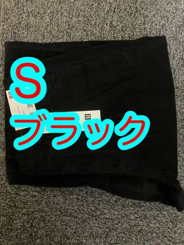 유니클로u 코듀로이 유틸리티 팬츠 블랙 S 유니클로