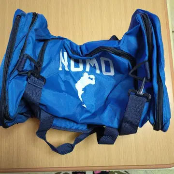 NOMO 보스턴 백 파란색 로고