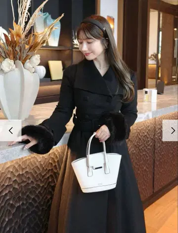 Riu Principal icon coat 블랙