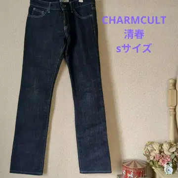 CharmCult 스트레이트 데님 S 사이즈