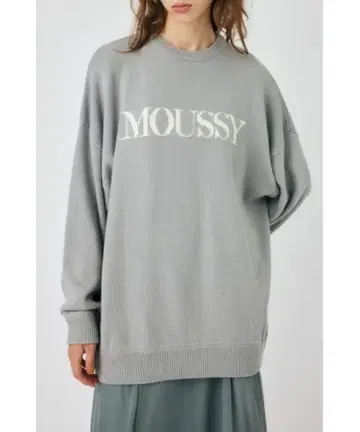 MOUSSY 로고 니트