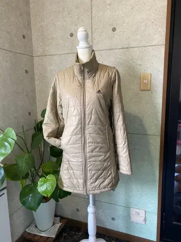 adidas 베이지 다운 자켓 코트