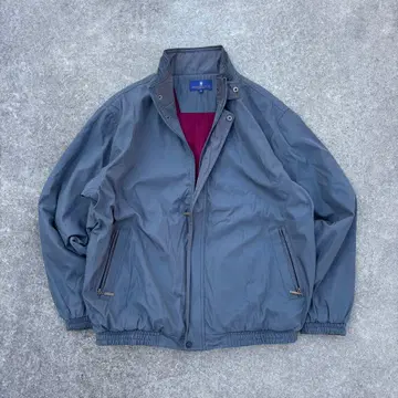 90s 빈티지 블루종 플리스 안감 아메카지 시티 보이