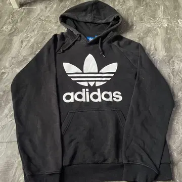 아디다스 adidas 블랙 후드티 로고