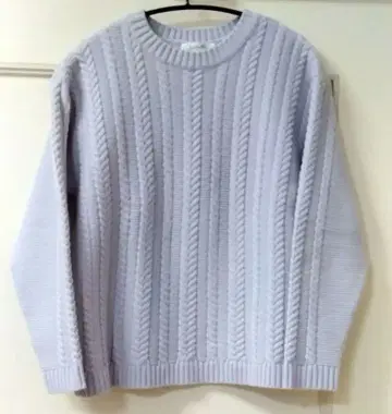 Dessin 데셍 케이블 짜임 니트 긴팔