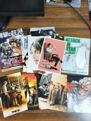 진격의 거인 19권 한정판 엽서 52장 포함