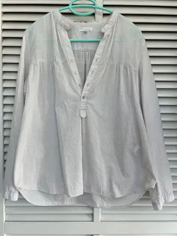 팔라스 팰리스 옅은 블루 그레이 긴팔 셔츠 사이즈 6(S~M)