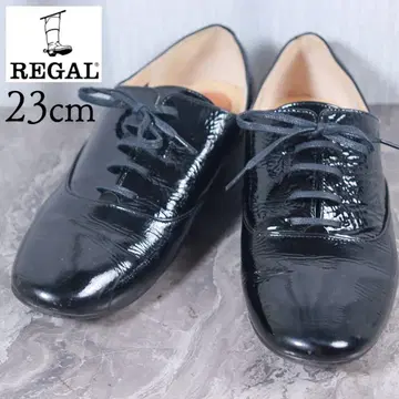 REGAL 리갈 23 플랫슈즈 에나멜 클래식 레이스업