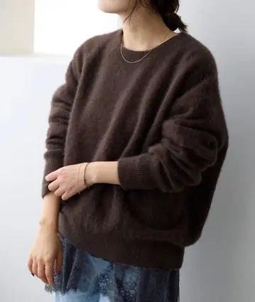 SLOBE IENA 폭스 알파카 풀오버