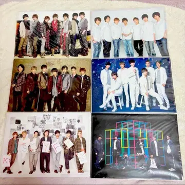 Kis-My-Ft2 키스마이 클리어 파일 집합 라이브 굿즈