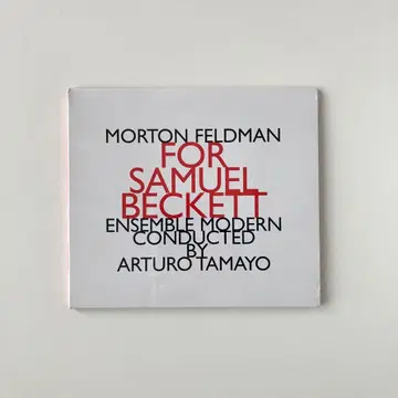 Morton Feldman - For Samuel Beckett 새상품