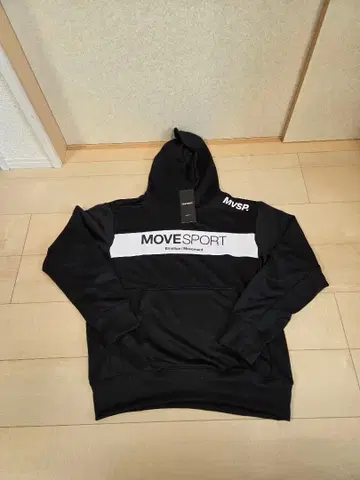 새상품 DESCENTE Move Sport 후드티 남성용 블랙 L