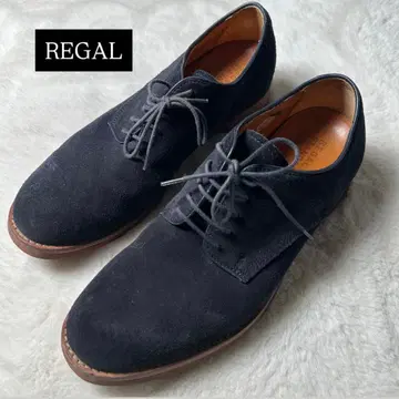 컨디션 최상 리걸 스탠다드 스웨이드 네이비 25.5 플레인토