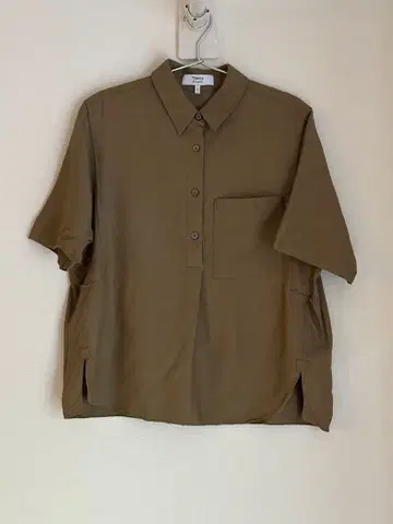 Theory Project 울 레이온 셔츠 블라우스