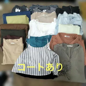 여성용 ML 묶음 판매 다색 20점 이상