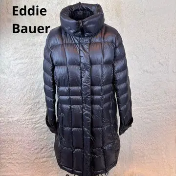 Eddie Bauer 3 L 짙은 그레이 롱 다운 자켓 다운 94%