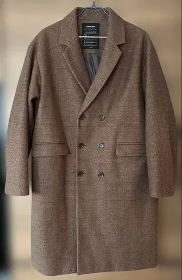 RAGEBLUE 남성용 W 체스터 코트 브라운 L