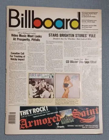 Billboard U.S.A magazine Dec.1,1984 레어