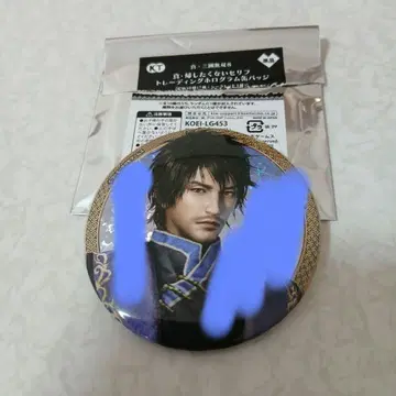 진 삼국무쌍 8 돌려주고 싶지 않은 대사 트레이딩 홀로그램 캔뱃지 순유