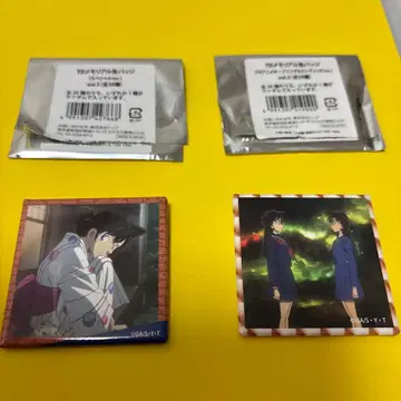 코난랜드 메모리얼 캔뱃지 유미란(모리 란) 임청아(나카모리 아오코)