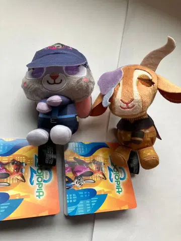 주토피아 2 you 마스코트 Vol.1 봉제 인형 가젤 주디 마스코트
