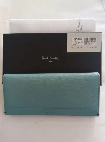 폴 스미스 장지갑 색스 블루 미사용 새상품 박스 포함