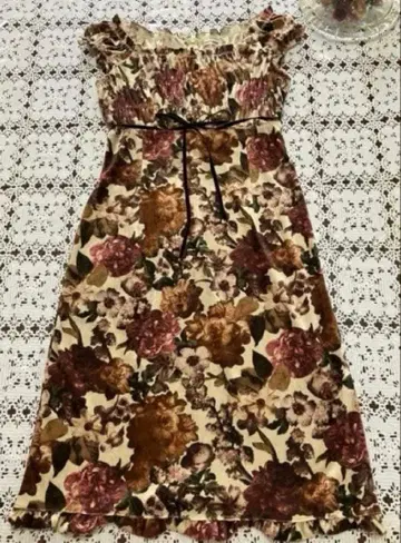 레스트로즈 벨로아 원피스