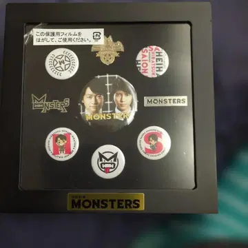 일요일극장 MONSTERS 핀 배지 세트