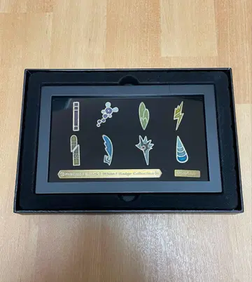 포켓몬 헬스장 배지 블랙2 화이트2 BW2 배지 컬렉션