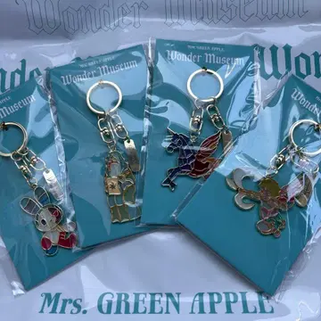 Mrs. GREEN APPLE Wonder Museum 키링 세트