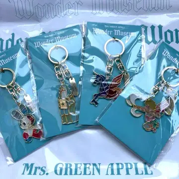 Mrs. GREEN APPLE Wonder Museum 키링 세트