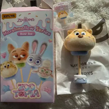 주토피아 마쉬멜로우 시리즈 플로키 블라인드 박스 크로우하우저