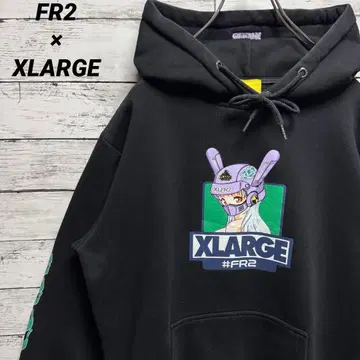 571 [ 즉시 품절 모델 ] 엑스라지 x 에프알2 빅 로고 후드티