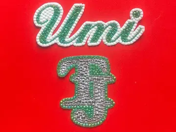 부채 데코 부품 나카무라 카이토 2개 세트