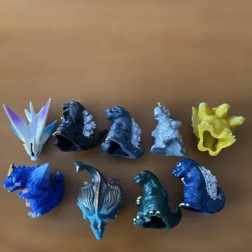 고질라 손가락 인형 9개 (고질라 초전집)