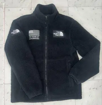 THE NORTH FACE 블랙 플리스 자켓 M
