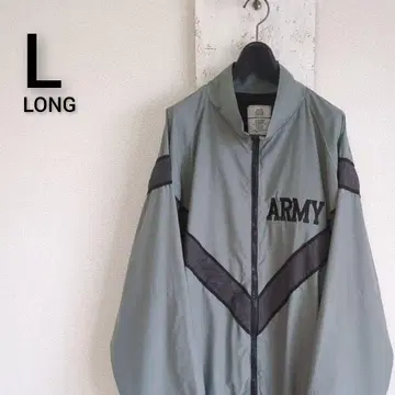 미군 실물 US ARMY IPFU 트레이닝 자켓 L LONG