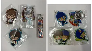 다이아몬드 A 러버 스트랩 키링 미유키 카즈야 8종