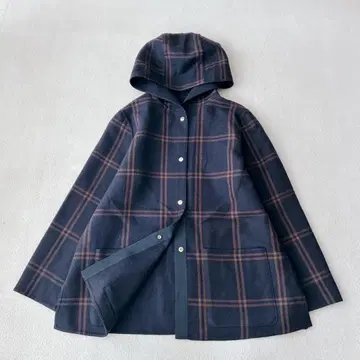 현행 매킨토시 더블 페이스 리버서블 후드 코트 38