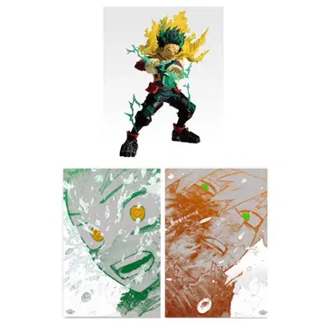 히로아카 원화전 아트 포스터 제일복권 A상 미도리야 이즈쿠 피규어