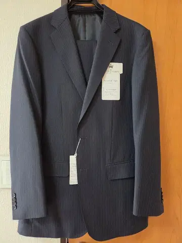 비즈니스 정장 A7 다크 블루 스트라이프